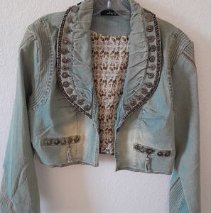 Stylish Beaded Women's Jacket